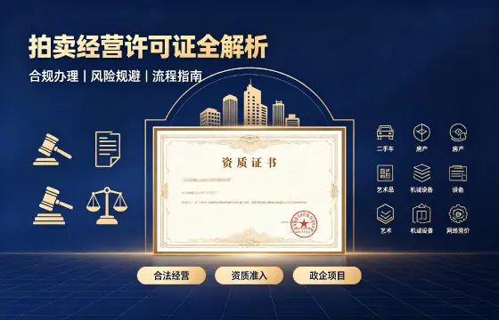 文物拍卖许可证