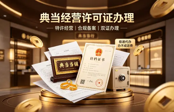 典当经营许可证
